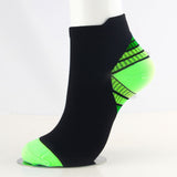 Copper Low Cut Compression Running Socks For Men & Women-3/6Pairs-Circulation best for Athletic,Ankle Support Travel