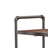 CUH 6-Shelf Freestanding Metal Frame Garage Shelves Modern Bathroom Organiser Shelving Industrial Flower Shelf Home Racking