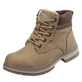 Women's Outdoor Casual Snow Boots Ankle Boots Winter Thicken Warm Flat Shoes