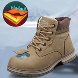 Women's Outdoor Casual Snow Boots Ankle Boots Winter Thicken Warm Flat Shoes