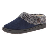 Unisex  Winter Warm Slippers Closed Toe Indoor Fur Lined Slip on Shoes Size