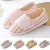 Women's Slip On House Cotton Slippers Outdoor Indoor Warm Bedroom Anti-Slip Shoe
