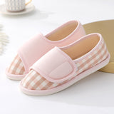 Women's Slip On House Cotton Slippers Outdoor Indoor Warm Bedroom Anti-Slip Shoe