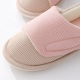 Women's Slip On House Cotton Slippers Outdoor Indoor Warm Bedroom Anti-Slip Shoe