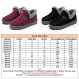 Womens Winter Snow Boots Fur Lined Warm Ankle Boots Slip On Waterproof Outdoor