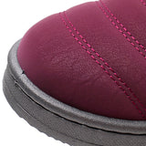 Womens Winter Snow Boots Fur Lined Warm Ankle Boots Slip On Waterproof Outdoor