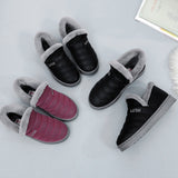Womens Winter Snow Boots Fur Lined Warm Ankle Boots Slip On Waterproof Outdoor