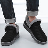 Womens Winter Snow Boots Fur Lined Warm Ankle Boots Slip On Waterproof Outdoor