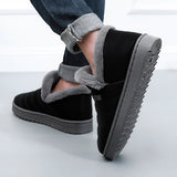 Womens Winter Snow Boots Fur Lined Warm Ankle Boots Slip On Waterproof Outdoor