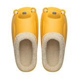 Unisex Cartoon Animal Soft Warm Plush Lining Non-Slip Slippers Winter House Shoe