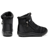 Women 's Snow Boot Waterproof Ankle Non-slip Winter Fur Booties Warm Winter Shoe