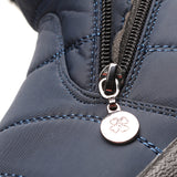 Women 's Snow Boot Waterproof Ankle Non-slip Winter Fur Booties Warm Winter Shoe