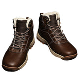 Womens Mens Snow Boots Warm Platform Ankle Boots Plush Lined Shoes Winter Boots