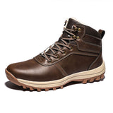 Womens Mens Snow Boots Warm Platform Ankle Boots Plush Lined Shoes Winter Boots