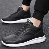 Mens Sneakers Trainers Flat Shoes Winter Warm Ankle Boot Lace Up Round Toe Shoes