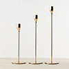 3Pcs Candlestick Holders Taper Metal Candle Stand Elegant Matte Tall Candle Holder for Wedding, Dinner, Party, Christmas Decoration