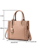 Women's Crocodile Grain PU Leather Shoulder Bag Crossbody Bag Handbag Tote Purse