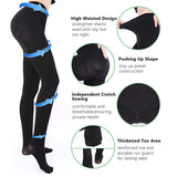 CUH Womens 20-30 mmHg Compression Pantyhose Tights Varicose Veins Stockings Leg Slimming Hip Up