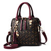 Women Leather Handbag Briefcase Shoulder Bag Tote Messenger Satchel With Pendant