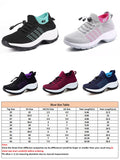 Ferndule Women Shoes Wedges Mesh Breathable Non Slip Wide Width Sneakers Ladies Purple 5.5