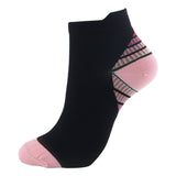 Copper Low Cut Compression Running Socks For Men & Women-3/6Pairs-Circulation best for Athletic,Ankle Support Travel