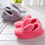 Unisex Women Men Cartoon Slippers Anti Slip Warm Home Plush Slippers