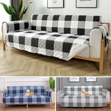 Non-Slip Sofa Cover Quilted Furniture Sofa Slipcover Protectors Washable Couch Slip Cover for Pets Kids Dogs