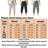 Men Drawstring Waist Jogger Casual Capri Pants Sport Fitness Pants