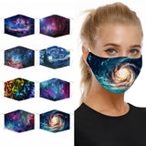 CUH Cloth Face Masks,Printing Masks,Adult Kids Mouth Covering,Woman Man Masks,Strethable Mouth-muffle,Washable Reusable Mask