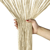 Door String Beads Divider Tassel Fringe Beaded Panel Room Crystal Curtain Window