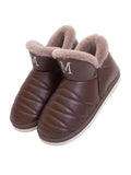 Unisex  Women Men Winter Slippers Boots Shoes Slip On Cotton Plush Warm Indoor Home Non Slip Shoes