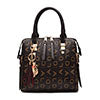 Women Leather Handbag Briefcase Shoulder Bag Tote Messenger Satchel With Pendant