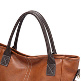 Women's PU Leather Handbag Tote Satchel Single Shoulder Bag Travel Crossbody Bag