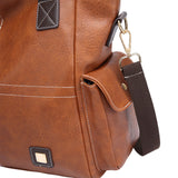 Women's PU Leather Handbag Tote Satchel Single Shoulder Bag Travel Crossbody Bag