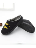 Unisex Winter Slippers Warm Mens Womens Superhero No-Slip Soft House Indoor Shoes