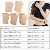 2Pcs Carpal Tunnel Thumb Hand Wrist Brace Support Arthritis Compression Bandage Gloves Gym Arthritis Sprain Strain Brace S M L XL 2XL