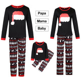 Christmas Family Matching Pajamas Set Santa's Deer Sleepwear for The Family Boys and Girls