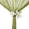 Door String Beads Divider Tassel Fringe Beaded Panel Room Crystal Curtain Window