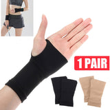 2Pcs Carpal Tunnel Thumb Hand Wrist Brace Support Arthritis Compression Bandage Gloves Gym Arthritis Sprain Strain Brace S M L XL 2XL