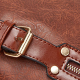 PU Leather Women Shoulder Crossbody Handbag Retro Tote Satchel Bag Large Capacity Hobo Shoulder Bags Messenger Bags