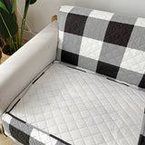 Non-Slip Sofa Cover Quilted Furniture Sofa Slipcover Protectors Washable Couch Slip Cover for Pets Kids Dogs
