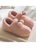 Women's Loafer Warm Plush Slippers Indoor Outdoor House Shoes Booties