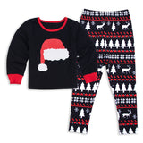 Christmas Family Matching Pajamas Set Santa's Deer Sleepwear for The Family Boys and Girls