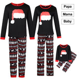 Christmas Family Matching Pajamas Set Santa's Deer Sleepwear for The Family Boys and Girls
