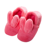 Unisex Women Men Cartoon Slippers Anti Slip Warm Home Plush Slippers