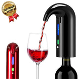 Portable Smart Electronic Automatic Wine Aerator Decanter Dispenser Rechargeable
