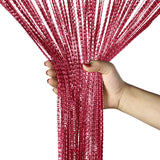 Door String Beads Divider Tassel Fringe Beaded Panel Room Crystal Curtain Window