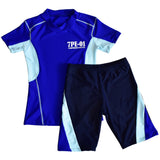 Boys Swimsuit Swimwear Short Sleeve Rash Guard Swim Tops Swim Shorts Shirt Board Swim Trunks Pants Board Shorts Boardshorts Beachwear Quick-Dry Sun Protection Casual Surfing Bathing Suit