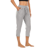 Women's Capris Pants Fitness Pant Running Jogging Trousers