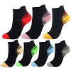 Copper Low Cut Compression Running Socks For Men & Women-3/6Pairs-Circulation best for Athletic,Ankle Support Travel